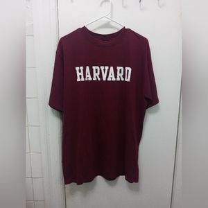 Vintage Harvard University Yikes Burgundy Essential Tshirt Sz XLarge